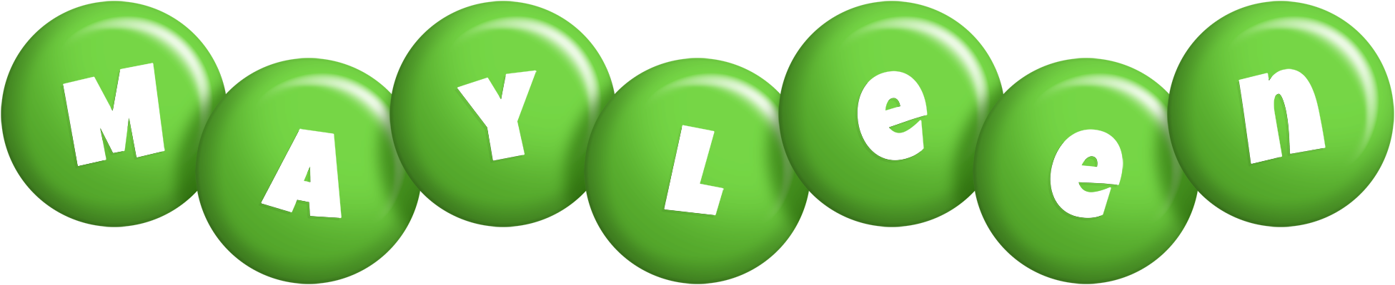 Mayleen candy-green logo