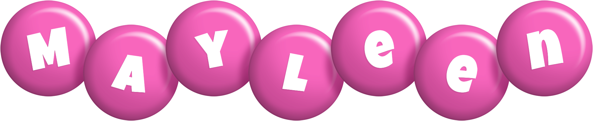Mayleen candy-pink logo