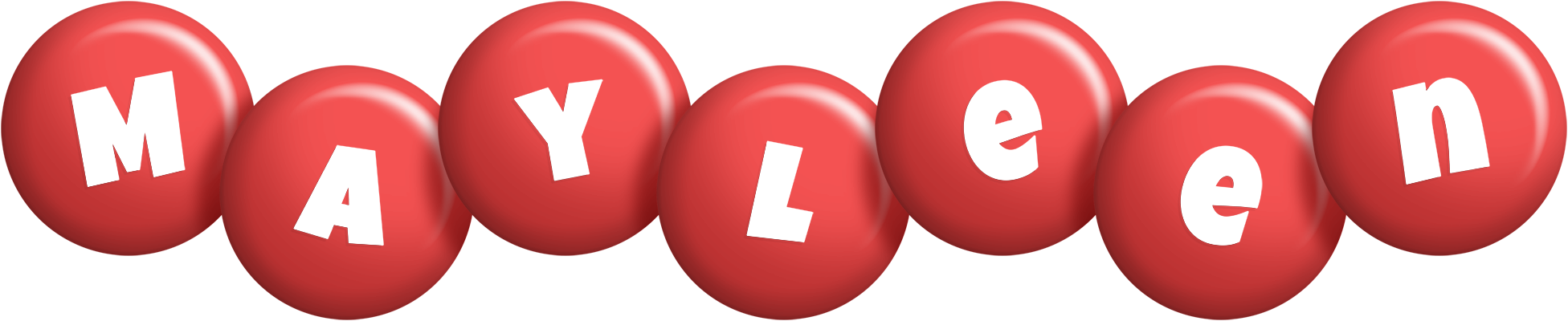 Mayleen candy-red logo