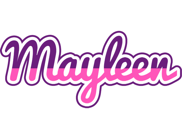 Mayleen cheerful logo