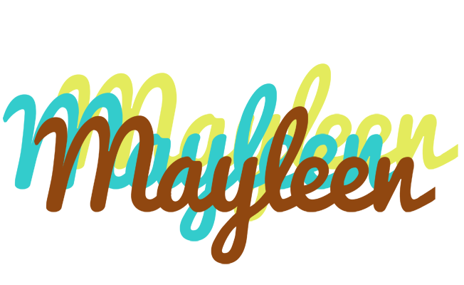 Mayleen cupcake logo