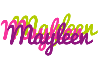 Mayleen flowers logo