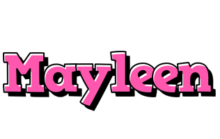 Mayleen girlish logo