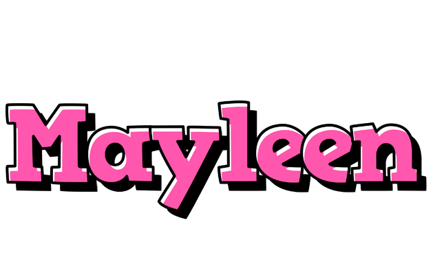 Mayleen girlish logo