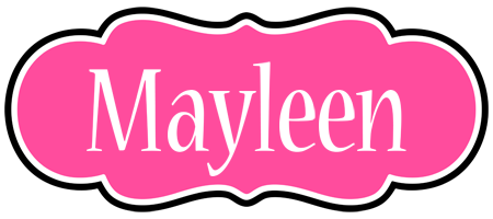 Mayleen invitation logo