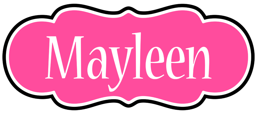 Mayleen invitation logo