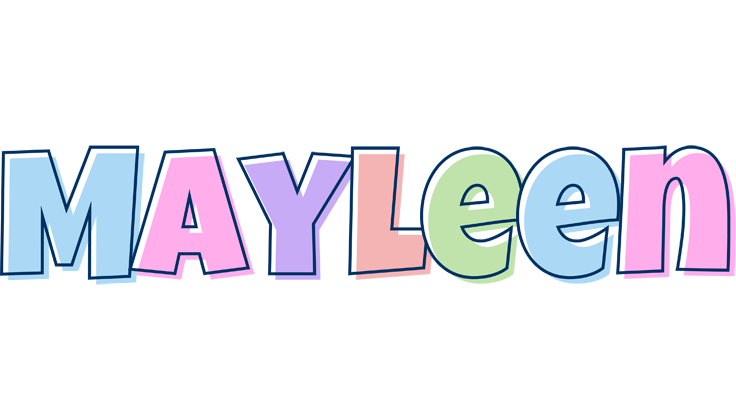 Mayleen pastel logo