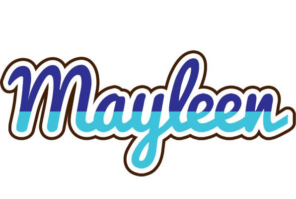 Mayleen raining logo