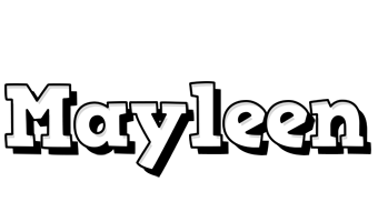 Mayleen snowing logo