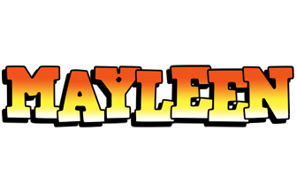 Mayleen sunset logo