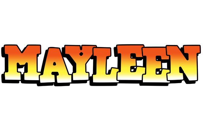 Mayleen sunset logo