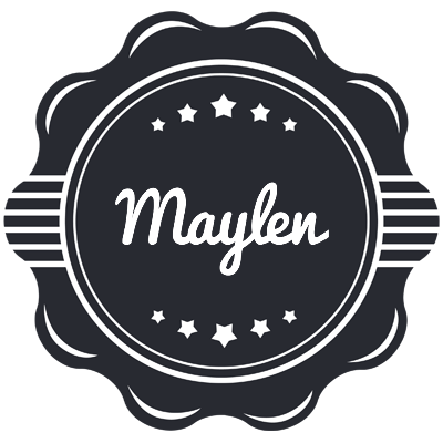 Maylen badge logo