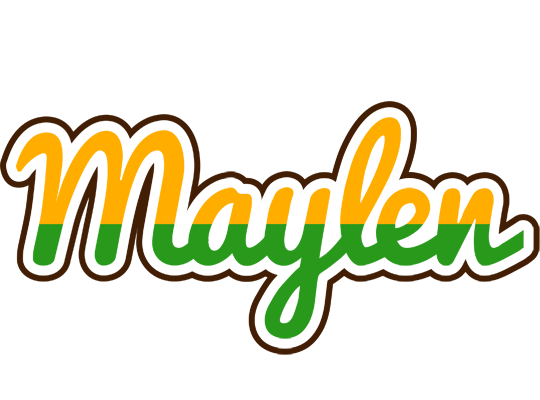 Maylen banana logo