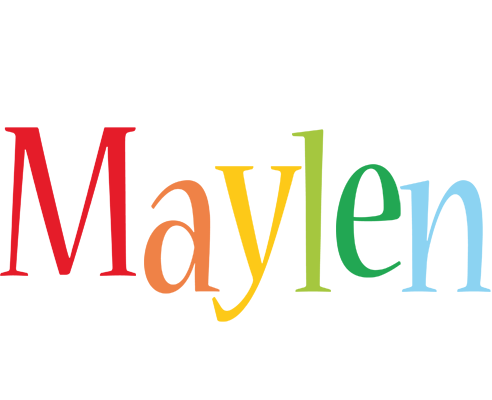 Maylen birthday logo