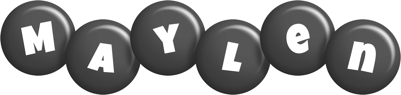 Maylen candy-black logo