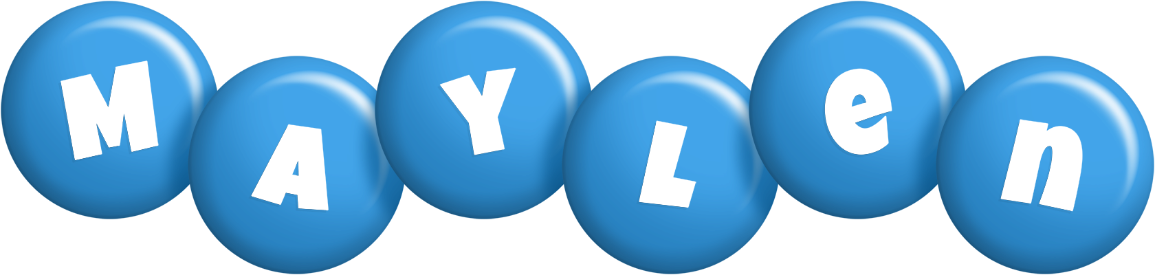 Maylen candy-blue logo