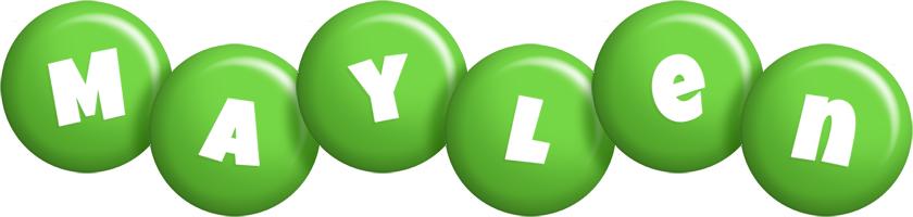 Maylen candy-green logo