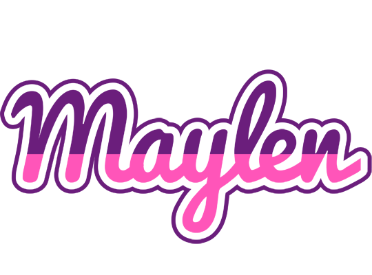 Maylen cheerful logo