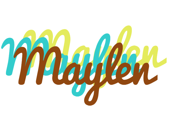 Maylen cupcake logo