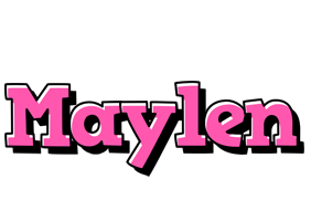 Maylen girlish logo