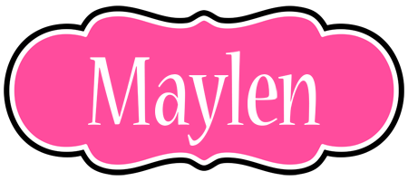 Maylen invitation logo