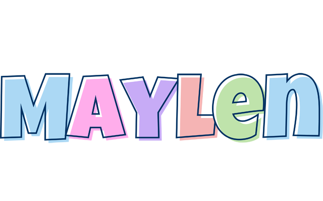 Maylen pastel logo