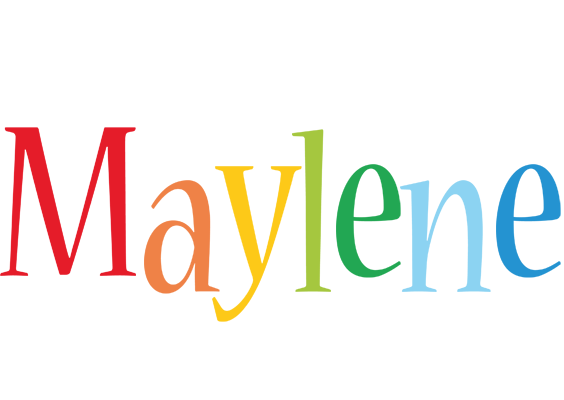 Maylene birthday logo