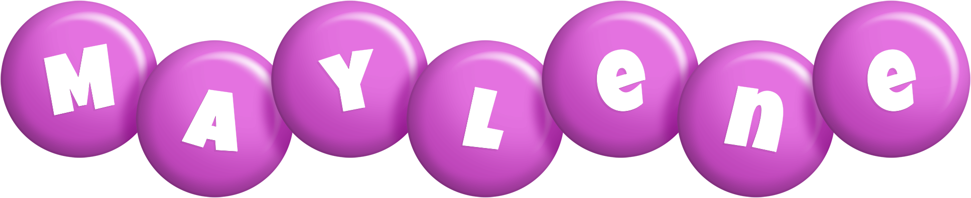 Maylene candy-purple logo