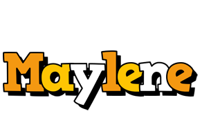 Maylene cartoon logo