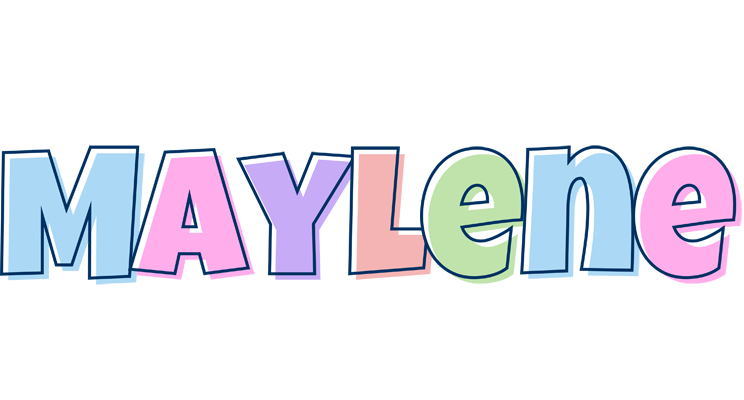 Maylene pastel logo