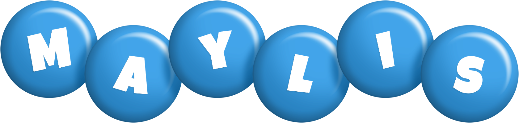 Maylis candy-blue logo