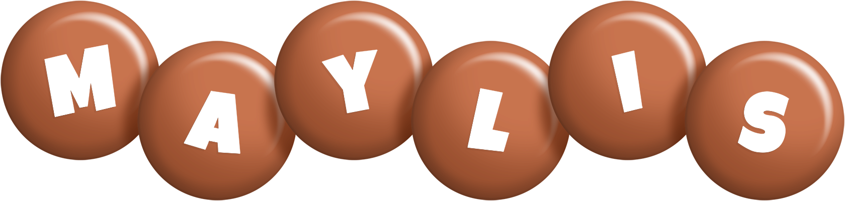 Maylis candy-brown logo