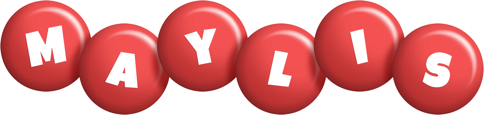 Maylis candy-red logo