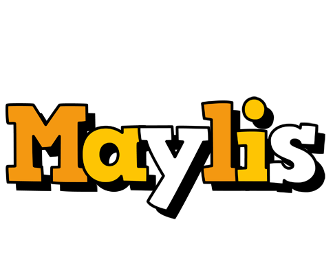 Maylis cartoon logo