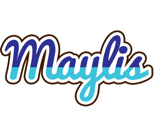 Maylis raining logo