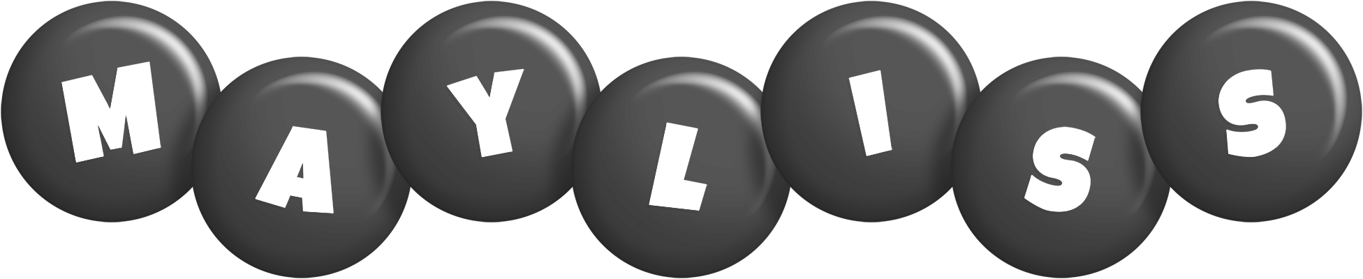 Mayliss candy-black logo