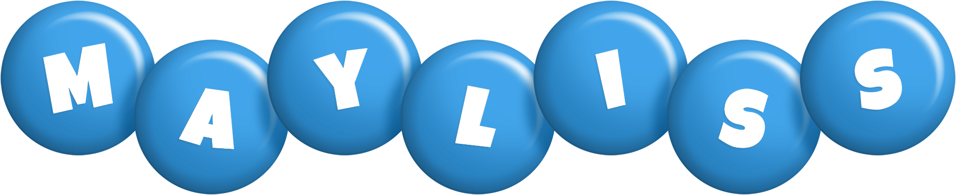 Mayliss candy-blue logo