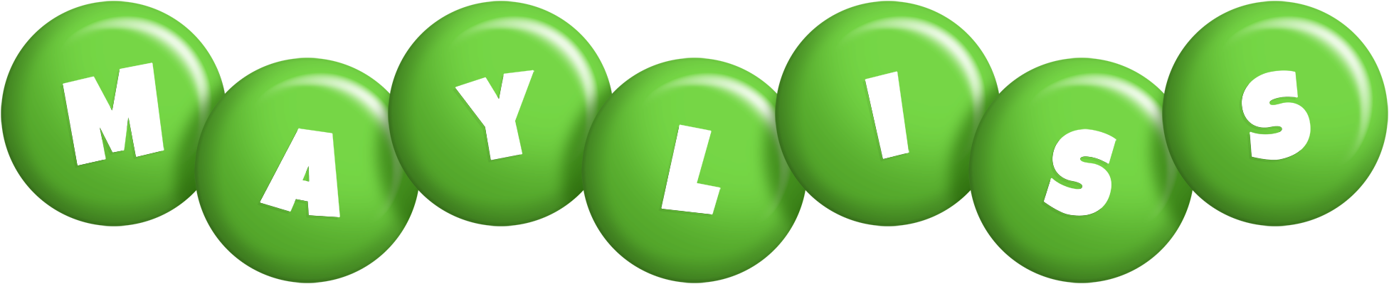 Mayliss candy-green logo