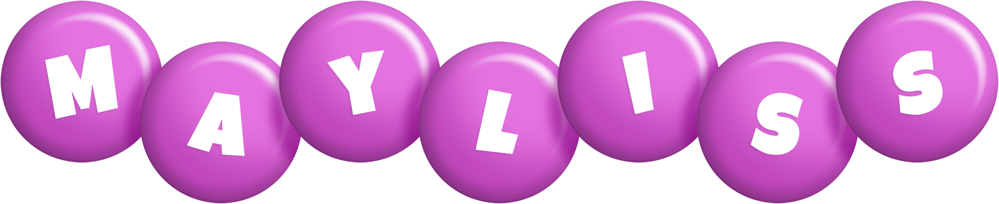 Mayliss candy-purple logo