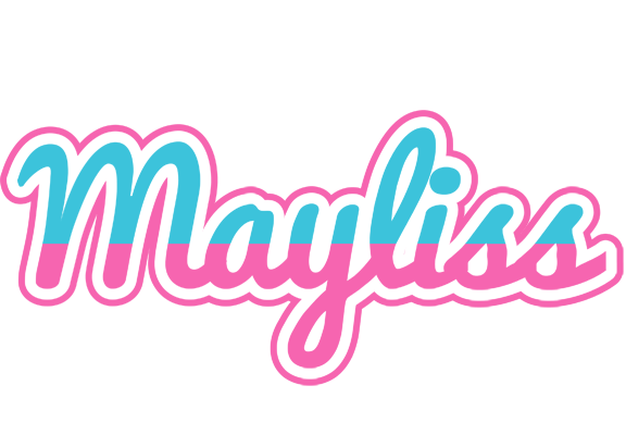 Mayliss woman logo