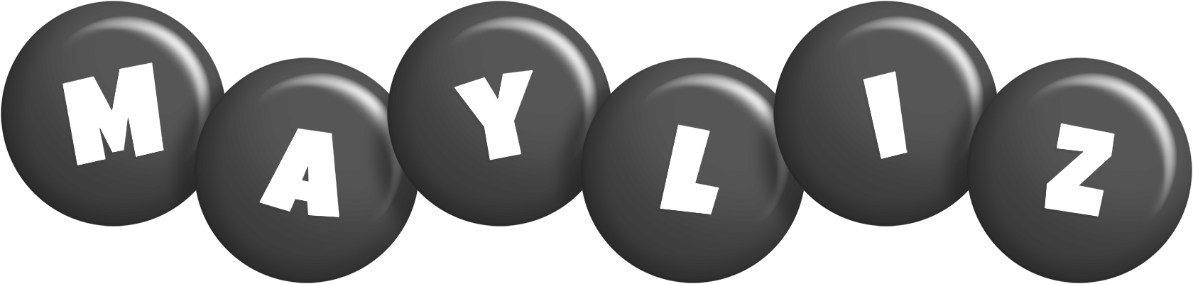 Mayliz candy-black logo