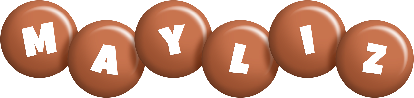 Mayliz candy-brown logo