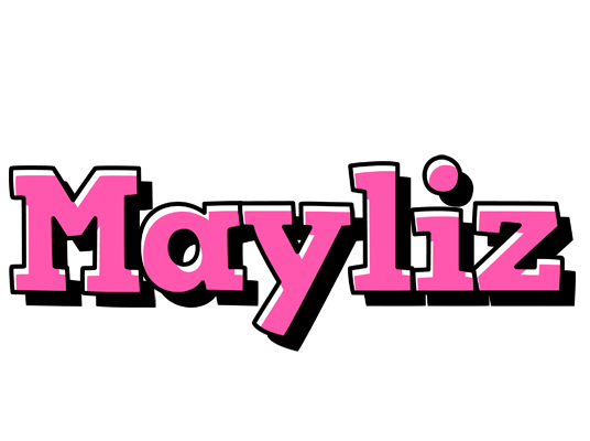 Mayliz girlish logo