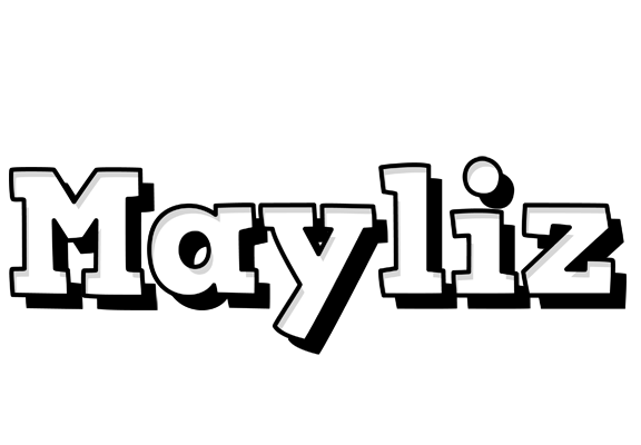 Mayliz snowing logo