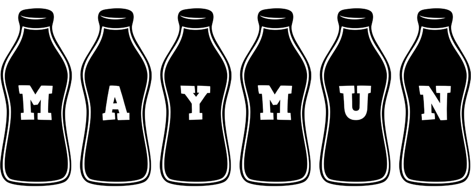 Maymun bottle logo