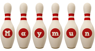 Maymun bowling-pin logo