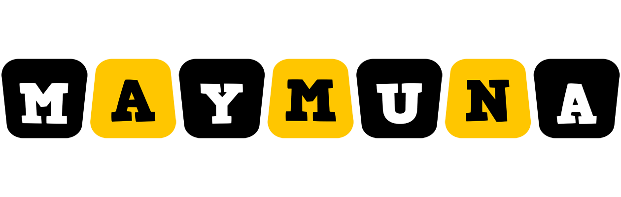 Maymuna boots logo