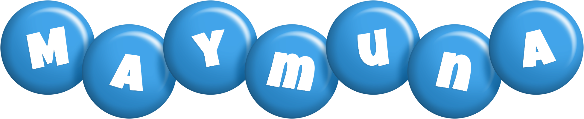 Maymuna candy-blue logo
