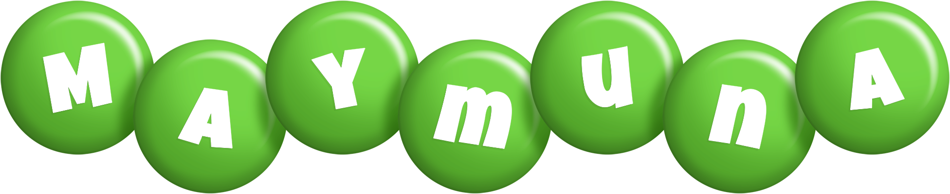 Maymuna candy-green logo