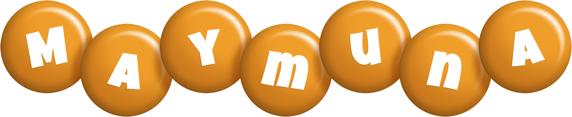 Maymuna candy-orange logo